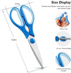 Light Green Kitchen Shears, Rkqoa Kitchen Scissors Heavy Duty Cooking Scissors - Image 6