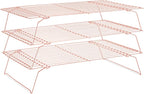 Cooling Rack for Baking 3 Tiers, Stainless Steel Baking Cooking Cooling Racks by Briout