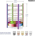 Rainbow Kitchen Utensil Holder for Kitchen Counter, Stainless Steel Utensil - Image 2