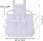 Funny Aprons for Women with Pockets, Kitchen Cooking Grilling Bbq Cute Chef - Image 5