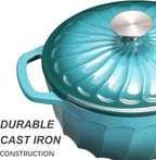 6 QT Enameled Cast Iron Dutch Oven - Image 3