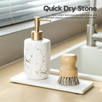 2PCS Water Absorbing Stone Drying Tray - Image 7