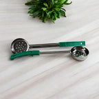 4 Ounce Slotted Stainless Steel Portion Control Ladle Spoon - Image 6