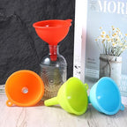 4 Pack Kitchen Silicone Funnel, Kitchen Funnel Set, Canning Silicone Funnels - Image 6