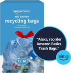Amazon Basics Blue Recycling Trash Bags, 13 Gallon - Image 7