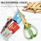 8.0inch Kitchen Shears, Sharp Stainless Steel Meat & Poultry Scissors, - Image 3
