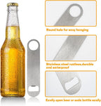 30 Pcs Flat Bottle Opener 7 Inch Stainless Steel Beer bottle Openers Heavy Duty - Image 3