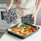 BONTHEE Pot Holders for Kitchen Heat Resistant Hot Pads for Countertops Oven - Image 4