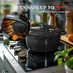 Overmont Enameled Cast Iron Dutch Oven - Image 5