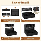 Lifewit 2-tier Coffee Station Organizer Caddy - Image 7