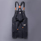 Aoomzoon Canvas Aprons for Men Chef Apron, Work Apron - 16oz Heavy Duty Cross - Image 6