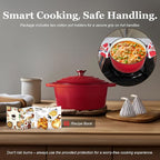 Overmont Enameled Cast Iron Dutch Oven - Image 6
