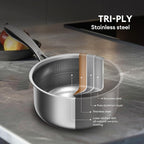 COOKER KING Sauce Pan Set, 1.5 QT & 2 QT Saucepan - Image 4
