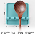 Zulay Kitchen Silicone Utensil Rest - Image 4