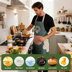 DILLMAN Women Kitchen Apron - Image 2