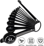 DOTINGHUX Measuring Spoons, Plastic Measuring Spoons Set - Image 4