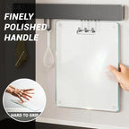Tempered Glass Cutting Board for Kitchen Counter, Plastic Free, Scratch - Image 2