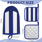 Reallnaive Oven Mitts and Pot Holders 4 Pcs Set - Image 2