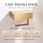 Day Moon™ - Toilet Paper Holder - Modern Roll Holder - Image 5