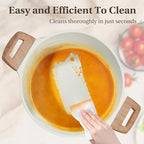 25 Pcs Pots and Pans Set, Nonstick & Non-Toxic Healthy Pots and Pans, - Image 7