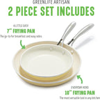 GreenLife Artisan Healthy Ceramic Nonstick, Stainless Steel Handle, Dishwasher - Image 5