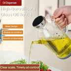 High Borosilicate Glass Oil Bottle-Olive Oil Dispenser - Image 7