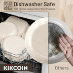 KIKCOIN Nonstick Pots and Pans Set - Image 3