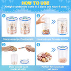 REFLYING Canned Cat Food Storage Lids, Reusable Airtight Can Cover Pet Food - Image 9