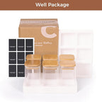 ComSaf 6Pcs 8oz Spice Jars - Image 9