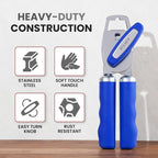 Zulay Kitchen Heavy Duty Stainless Steel Can Opener Manual - Image 3