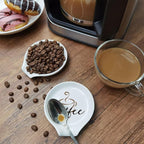 Coffee Spoon Rest, Engraved Cute Counter Spoon Holder Funny Farmhouse Home Bar - Image 4
