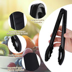 Mwellewm 24 Pc Plastic Tongs for Serving 9 Inch Bulk Reusable or Disposable - Image 8