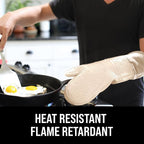 BPA-Free Silicone Oven Mitts Ultra Heat Resistant up to 500°F - Image 3