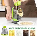 Dachenus Cheese Grater Rotary Cheese Grater, Versatile Cheese Shredder - Image 6
