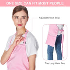Jubatus 2 Pack 3 Pockets Adjustable Bib Apron Chef Kitchen Cooking Aprons - Image 5