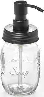 Mason Jar Soap and/or Lotion Dispenser by Industrial+Rewind
