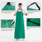 Thicker Rubber Apron, Extra Long Adjustable Apron, Heavy Duty Oil&Chemical - Image 4