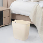 UUJOLY Plastic Small Trash Can Wastebasket, Garbage Container Basket - Image 3