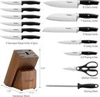 Fikshot Knife Set – German Stainless Steel, Ultra-Sharp, 14-Piece - Image 7