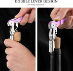 HYZ 2-Pack Wine Opener Waiter Corkscrew, Professional Wine Key - Image 3