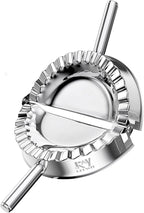 KAYCROWN 6 Inch Empanada Press, Stainless Steel Dumpling Maker Dough Cutter by KAYCROWN