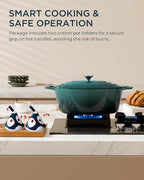 Enameled Cast Iron Dutch Oven - Image 8