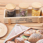 20 Pcs Glass Spice Jars with Airtight Bamboo Lids, Labels and Pen, 2.5oz Mini - Image 8