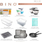 BINO | Mixing Bowl Set with Lids | Versatile Plastic Bowls - Image 5