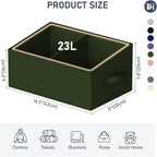 DIMJ Large Closet Shelf Organizer Bins 6 Packs - Image 3