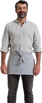 MEEMA Chef Waist Apron Cotton Fabric |Washable & Breathable Waitress & Server - Image 2