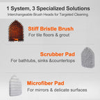CLEANHOME Tile Tub Scrubber Brush - Image 3