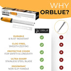 Orblue Lemon Zester & Cheese Grater - Image 8