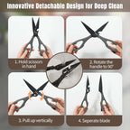 Kitchen Scissors All Purpose, Extra Sharp Kitchen Shears - Image 9