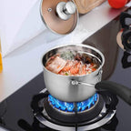 TeamFar 1 Quart Saucepan, Stainless Steel Saucepan - Image 5